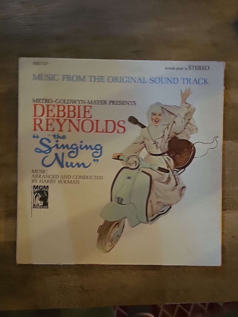 Debbie Reynolds "The Singing Nun" Original Vinyl Soundtrack LP